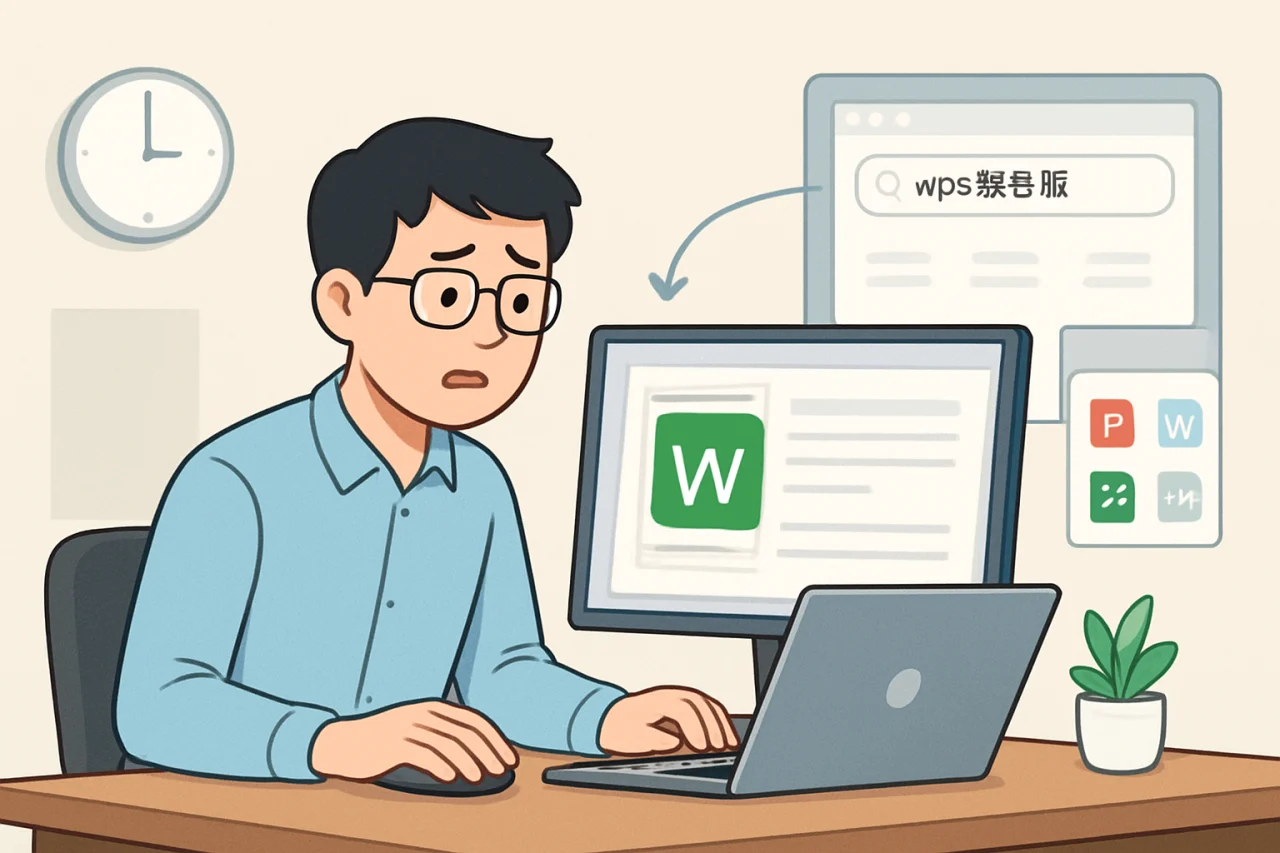 wps绿色