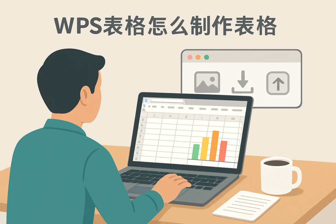 wps表格怎么制作表格